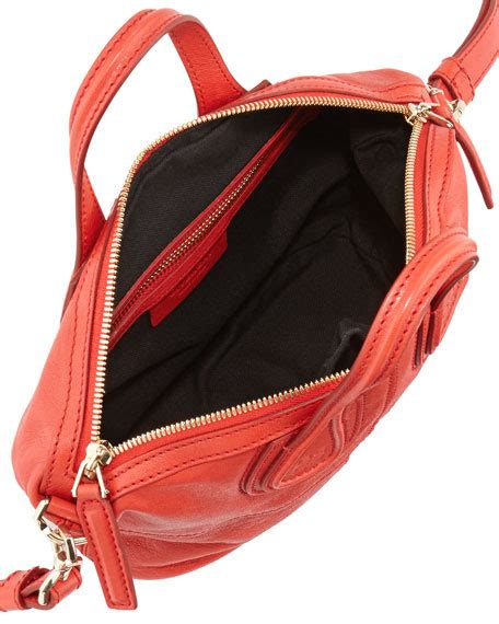 givenchy mini nightingale size|Givenchy Nightingale Mini Zanzi Crossbody Bag, Red .